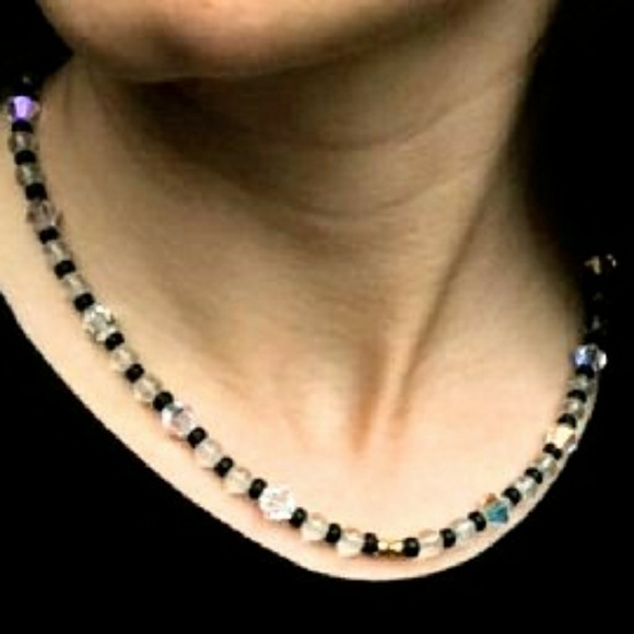 Crystal Quartz Vintage Crystal Necklace - Picture 1 of 2